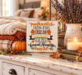 Farmhouse Fall Decor Sign – Tiered Tray Autumn Favorites (5x5 in)
